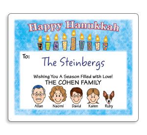 caricature-hanukkah-gift-labels
